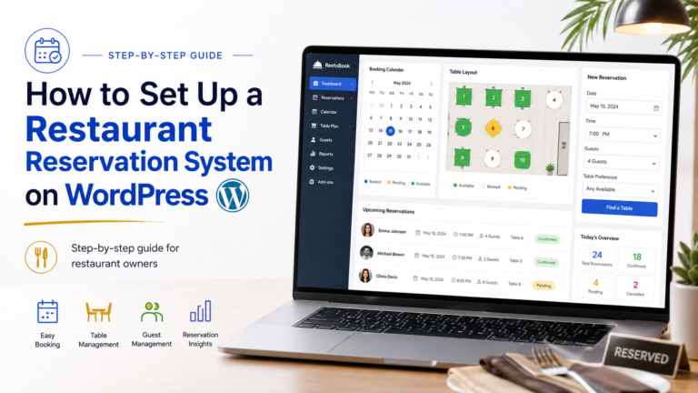 How to Set Up a Restaurant Reservation System on WordPress